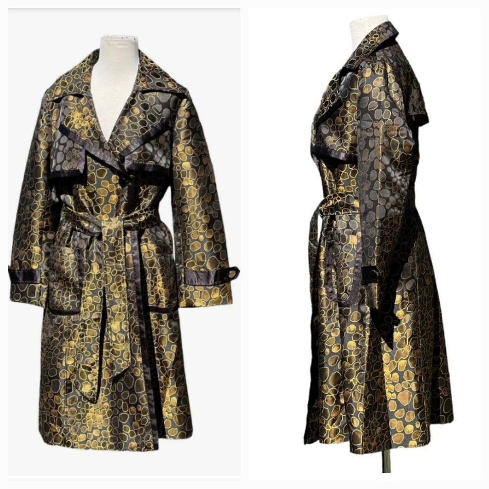 JERRY T Trench Coat
